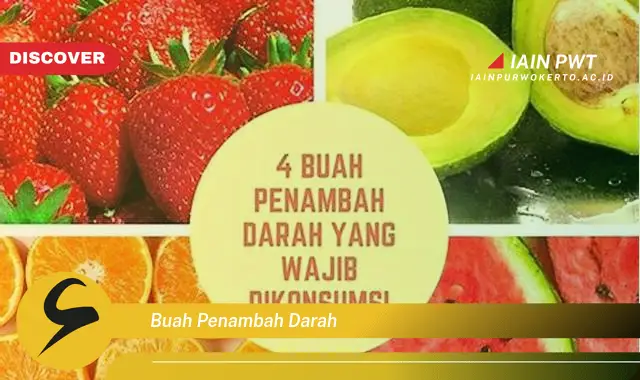 buah penambah darah