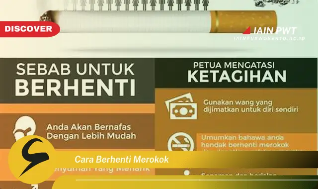 cara berhenti merokok