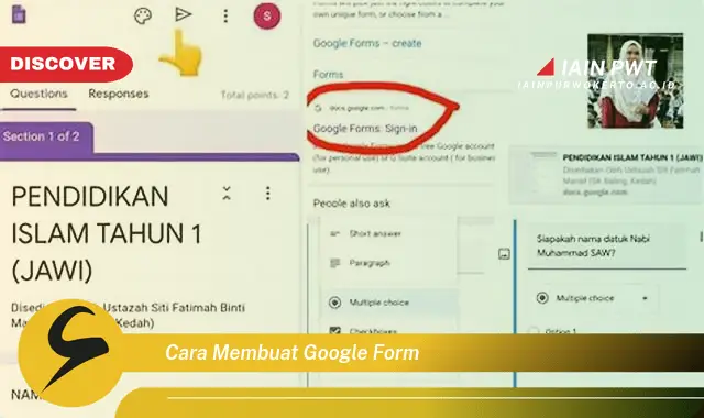 cara membuat google form