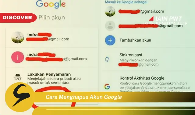 Ketahui Rahasia Cara Menghapus Akun Google yang Jarang Diketahui - Journal