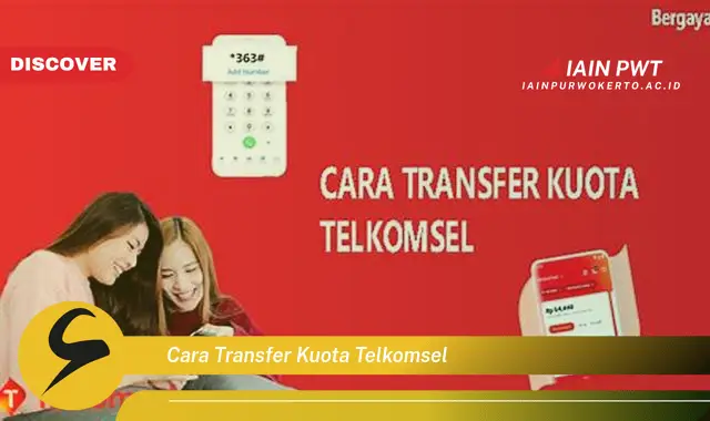 cara transfer kuota telkomsel