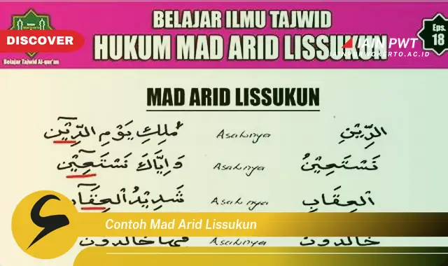 contoh mad arid lissukun