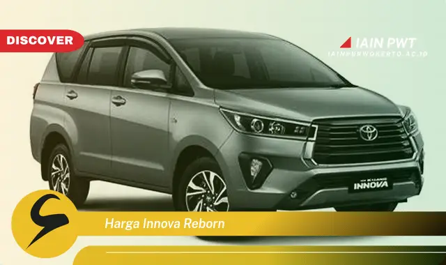 harga innova reborn