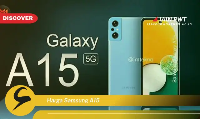 harga samsung a15