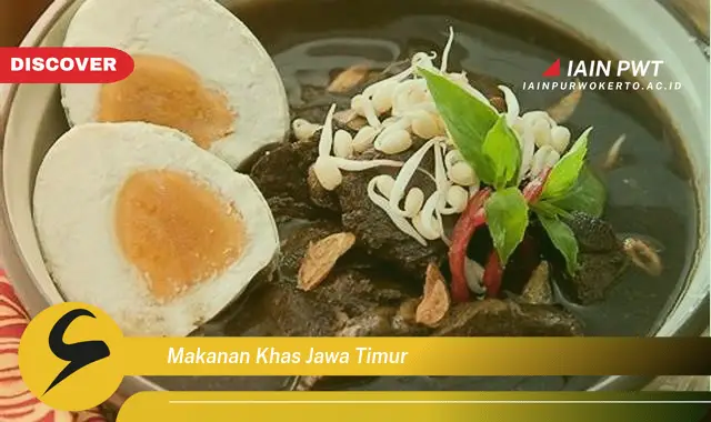 makanan khas jawa timur