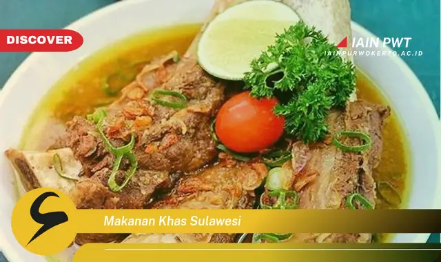 makanan khas sulawesi