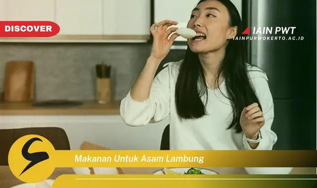 makanan untuk asam lambung