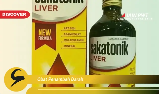 obat penambah darah