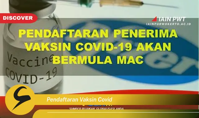 pendaftaran vaksin covid