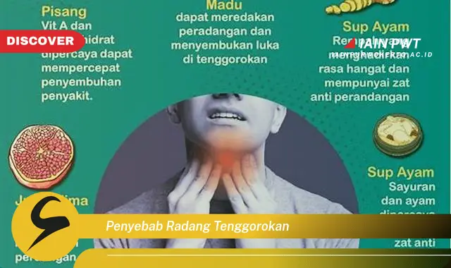 penyebab radang tenggorokan