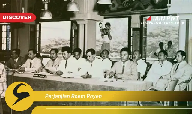 perjanjian roem royen