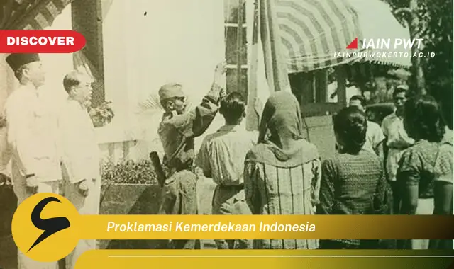 proklamasi kemerdekaan indonesia