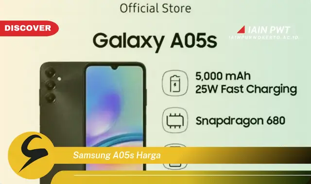 samsung a05s harga