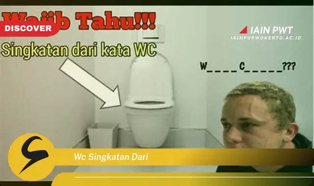 wc singkatan dari