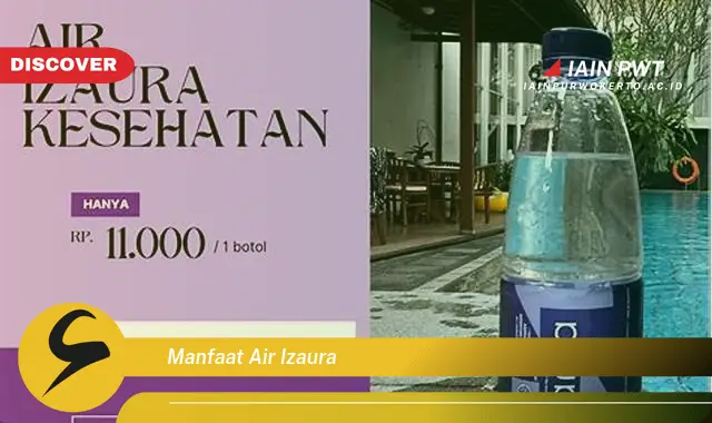 manfaat air izaura