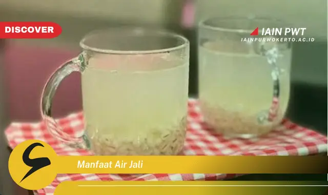 manfaat air jali