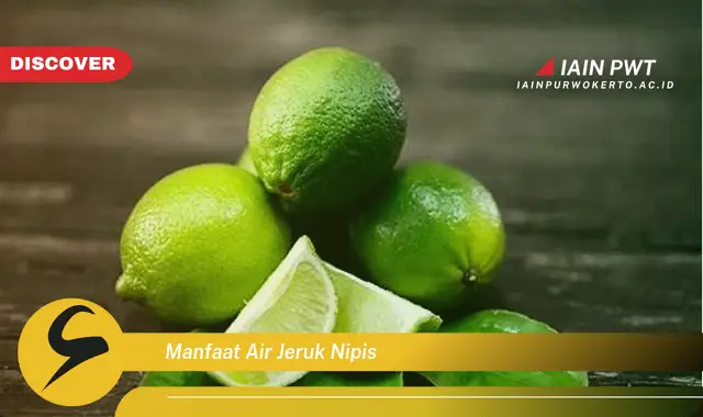 manfaat air jeruk nipis