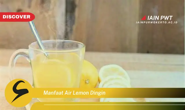 manfaat air lemon dingin