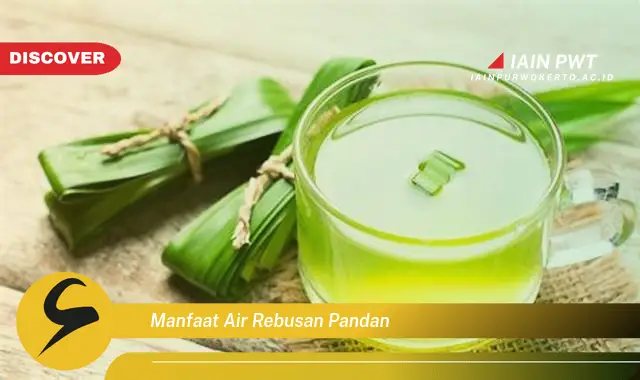 manfaat air rebusan pandan