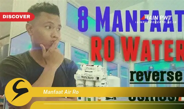 manfaat air ro