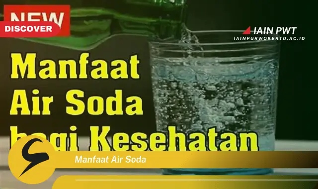 manfaat air soda