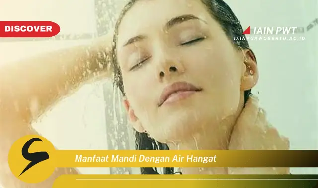 manfaat mandi dengan air hangat