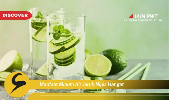 manfaat minum air jeruk nipis hangat