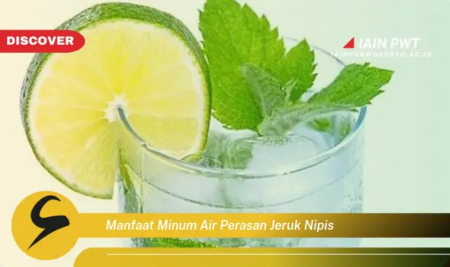 manfaat minum air perasan jeruk nipis