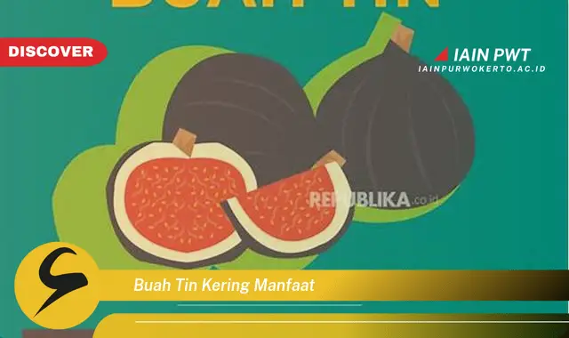 buah tin kering manfaat