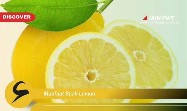 manfaat buah lemon