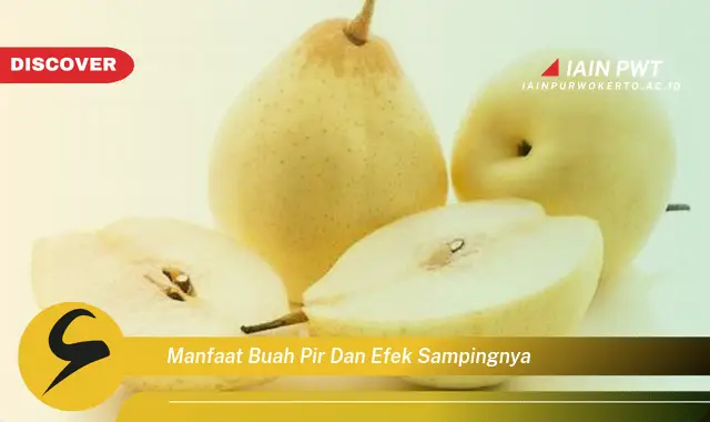 manfaat buah pir dan efek sampingnya