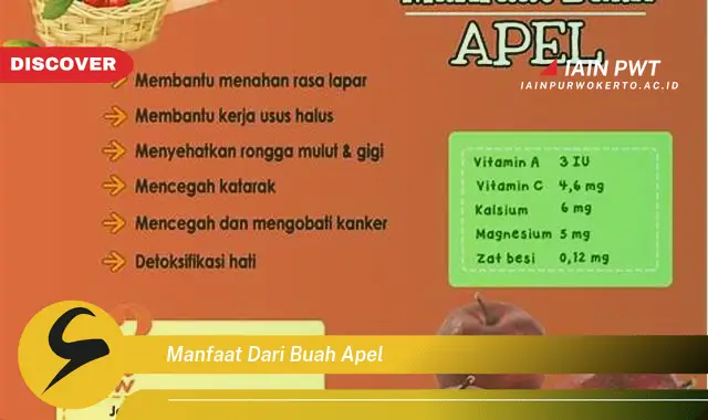 manfaat dari buah apel