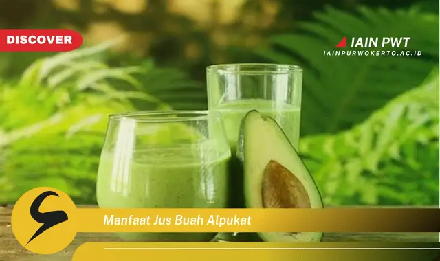 manfaat jus buah alpukat