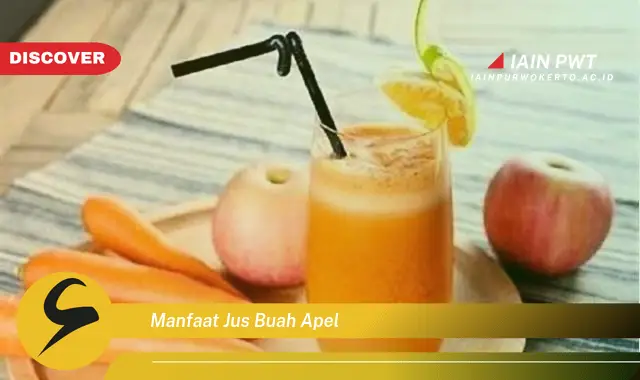 manfaat jus buah apel