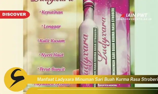 manfaat ladyxara minuman sari buah kurma rasa stroberi