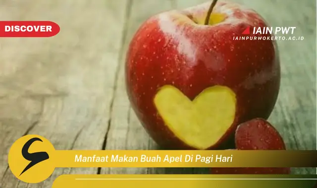 manfaat makan buah apel di pagi hari