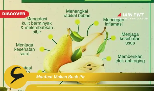 manfaat makan buah pir