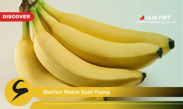 Kamu Wajib Tahu, 15 Manfaat Makan Buah Pisang yang Jarang Diketahui