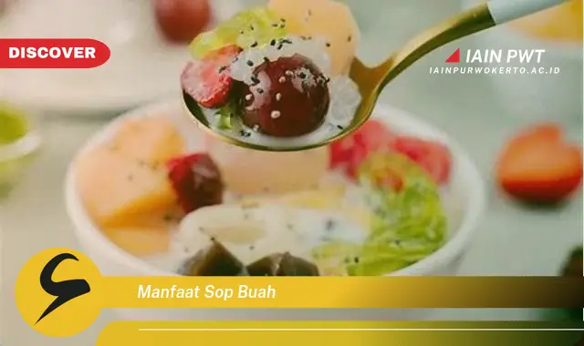 manfaat sop buah