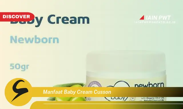 manfaat baby cream cusson