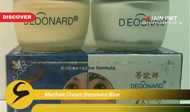 manfaat cream deoonard blue