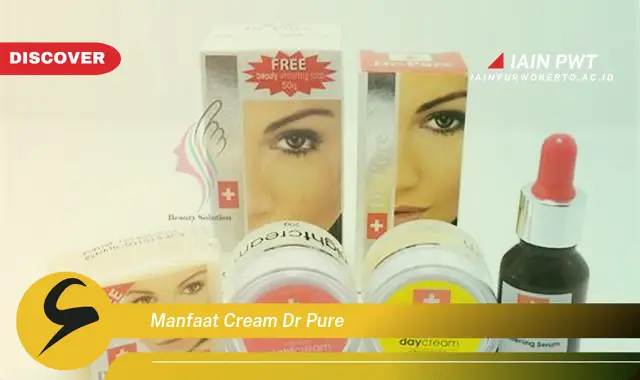 manfaat cream dr pure