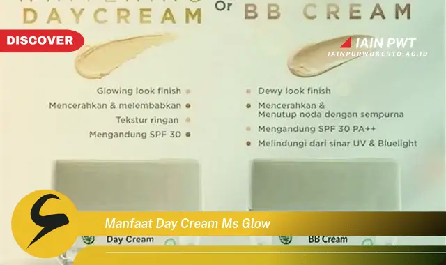 manfaat day cream ms glow