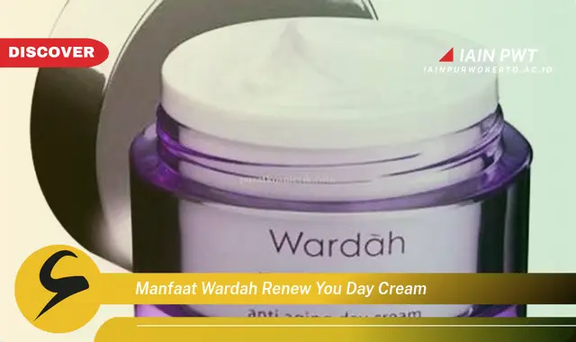 manfaat wardah renew you day cream