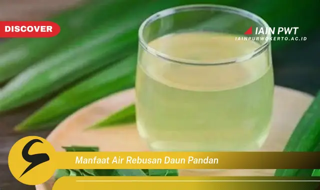 manfaat air rebusan daun pandan