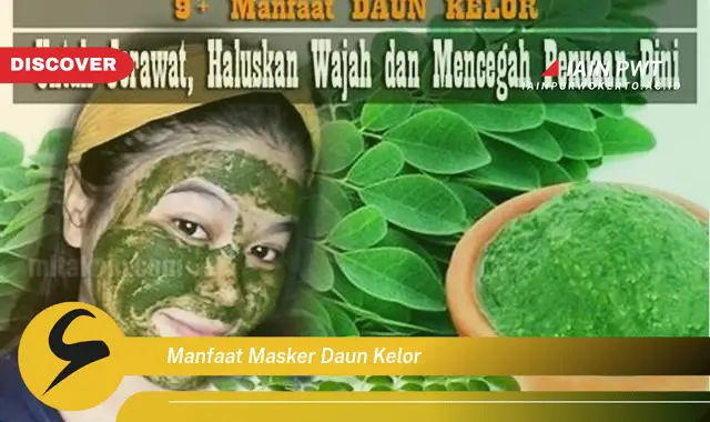 manfaat masker daun kelor