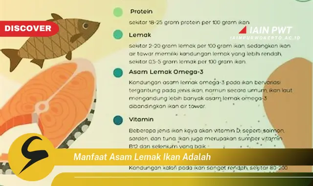 manfaat asam lemak ikan adalah