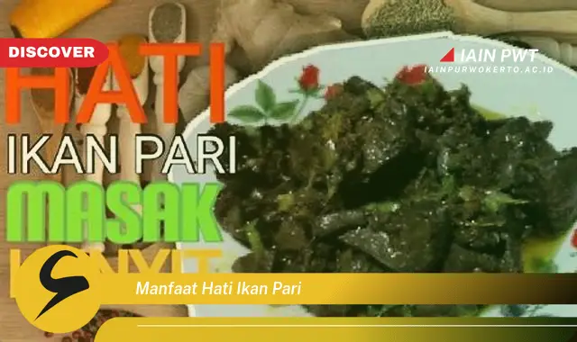 manfaat hati ikan pari
