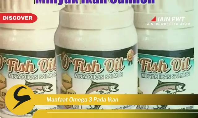 manfaat omega 3 pada ikan