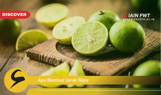 apa manfaat jeruk nipis